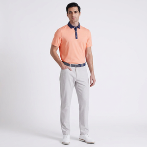 Chemises polo de sport de golf pour hommes sur mesure, coupe athlétique, tissu de qualité supérieure, taille fidèle pour le fitness et le sport - Product Image 1