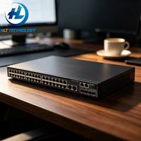 S5560-30C-PWR-EI Dispositivo de Unidad de Conmutación de Agregación Empresarial de Alta Potencia de Capa 3 Administrado con 24 Puertos Gigabit PoE+ y 4 Puertos 10G SFP+
