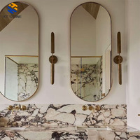 Table basse de luxe en marbre français, design moderne, pour salon et hôtel, écologique, marque KT STONE, garantie 5 ans, découpe sur mesure 3D
