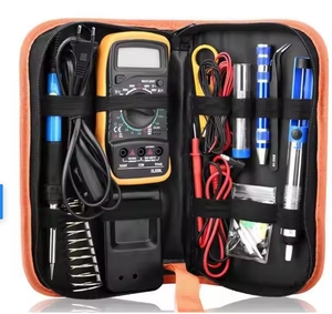 Kit de fer à souder réglable 60W à succès avec multimètre, tension 110V-240V, contrôle de température 2C, matériau PVC, universel - Product Image 1