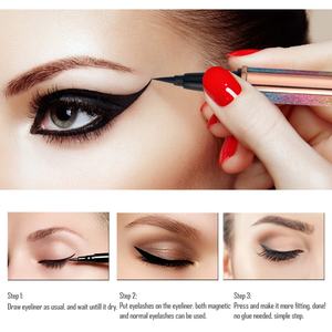 Delineador de Ojos Autoadhesivo de Nuevo Diseño Pinky Leem, Pestañas de Visón 3D, Marca Privada, Pestañas de Visón, Delineador Mágico con Pegamento en Lápiz - Product Image 3