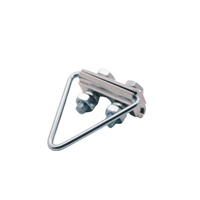 Soporte de Montaje en Poste para Cable de Fibra Óptica para Exteriores Hondao HD-D14, Abrazadera de Tensión con Gancho, Retractor de Fijación de Aro FTTH, 1 Año de Garantía