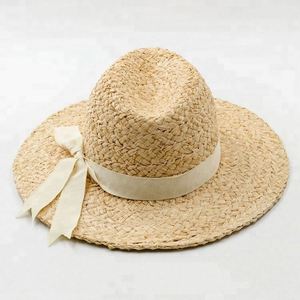 Women's Fashion Summer <b>Fedora</b> Hat Trendy Raffia <b>Straw</b> Wide Braid Handmade Beach Sunshade for Outdoor Travel Fishing Daily Casual - Product Image 6