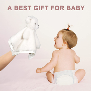 Personnaliser U817 doux en peluche bébé belle moelleux couverture câlin jouet petit ours couverture de sécurité en peluche cadeaux pour nouveau-né - Product Image 4