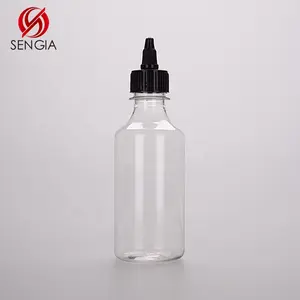 Sauce Bottle Custom 8oz 255ml Ketchup Sauce Bottle Food Grade Hot Chili Sriracha Bottle PET Squeeze Plastic Bottles