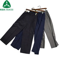 Pacas de Ropa Usada de Primera Calidad Importada de Japón Pantalones Tropicales de Traje para Hombre Ropa de Segunda Mano Reciclada