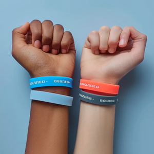 Crystalcode <span class=keywords><strong>USB</strong></span> Luminous dây đeo cổ tay thể thao Silicone ban nhạc cao su với người cai trị Slap liên kết Christian Vòng đeo tay Khuyến mại dây đeo cổ tay - Product Image 4