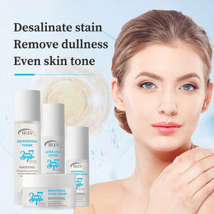 IREV 377 Ensemble de soins de la peau végétalien Offre Spéciale comprenant 50g de crème faciale blanchissante 100ml Toner rafraîchissant 50ml <span class=keywords><strong>Lotion</strong></span> ultra légère 30ml - Product Image 2