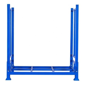 ドアパレットスタッキングフレームスタッキングフレーム付きポータブルスチール製収納ラック - Product Image 2