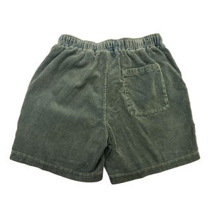 กางเกงขาสั้นผ้าลูกฟูกเอวสูงวินเทจของผู้ชายกางเกงขาสั้นผ้าคอตตอนออร์แกนิกเป็นมิตรต่อสิ่งแวดล้อม - Product Image 3