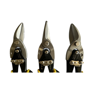 10-дюймовые сверхпрочные оловянные носы CRV, левая прямая правая авиационная гладкая промышленная хромированная ванадиевая сталь, ручные инструменты для металлического листа - Product Image 5