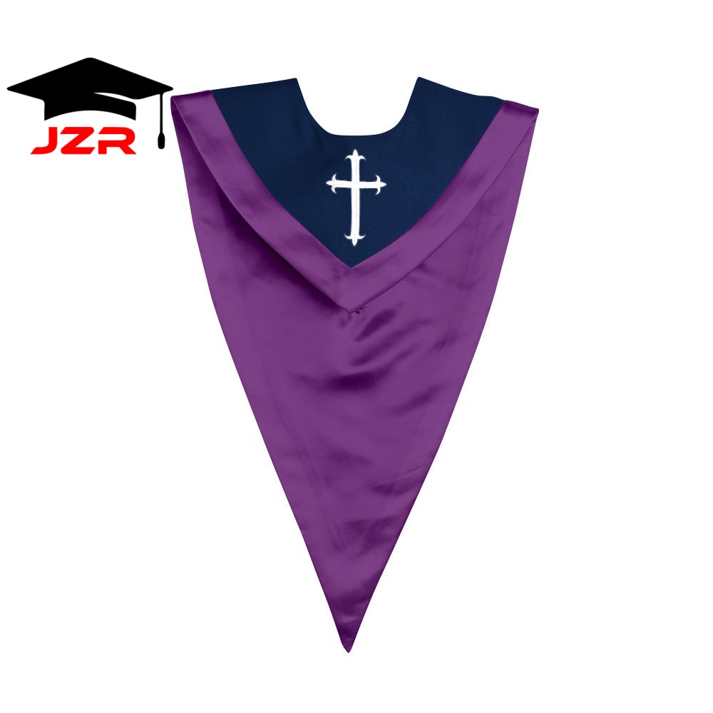 Purple  and Navy Blue