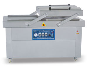 Scellant à double chambre certifié CE formant la machine de conditionnement sous vide pour les sacs alimentaires pompe à vide électrique en plastique <span class=keywords><strong>Busch</strong></span> 640 - Product Image 1