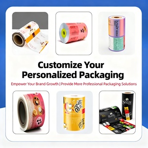 ถุงซิปล็อคพิมพ์ลายกราเวียร์แบบสามด้านปิดผนึก ทำจากอลูมิเนียมฟอยล์ สำหรับบรรจุภัณฑ์อาหาร เช่น ขนม ชา ผงสมุนไพร และผลไม้อบแห้ง - Product Image 4