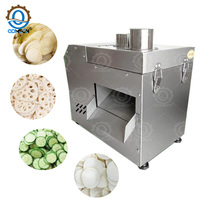 QDMECH Trancheuse électrique à banane oblique Caractéristiques uniques Machine de découpe de pommes de terre et de carottes pour les ventes