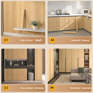Art mural auto-adhésif Décoration de la maison Autocollant mural Niveau B1 <span class=keywords><strong>Papier</strong></span> <span class=keywords><strong>peint</strong></span> PVC ignifuge et écologique - Product Image 4