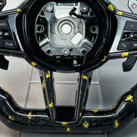 Volant de voiture personnalisé en fibre de carbone pour BMW G30 G20 G01 G02 G05 G06 G07 M4 M5 F90 M8 X3 X4 X5 X6 F40 F44 F97 F98 F95 F96