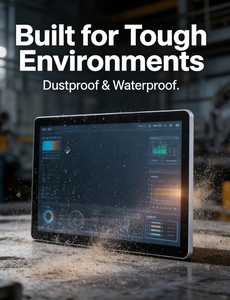 OEM 15.6 18.5 21.5 23.8 Inch PCAP Touch Screen PC Multi-OS Rugged Metal Monitor with Wall Desktop Mount - Product Image 2