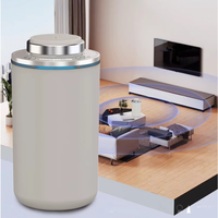 Diffuseur de parfum pour voiture rechargeable sans eau A300 Maonoal à ultrasons, contrôle tactile, éclairage LED, purificateur d'air avec détection d'huile