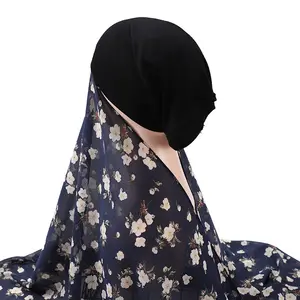 الشركة المصنعة متعددة اللؤلؤ رشيفة وشاح الحجاب أرقى مباشرة الشيفون مختلف