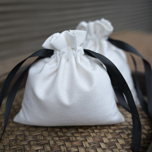 <b>Personalized</b> Nature Cotton Kids Clothing Pouch Packaging Canvas Cotton <b>Bags</b> With Custom Printed Logo - Product Image 5