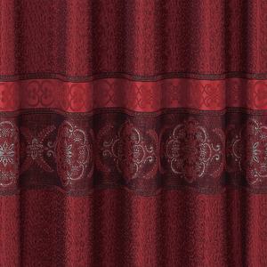 <span class=keywords><strong>Tende</strong></span> di Lusso Promozionali in Poliestere <span class=keywords><strong>Rosso</strong></span>, Drappeggi Jacquard <span class=keywords><strong>Bordeaux</strong></span> Vintage per Finestre Oscuranti - Product Image 5