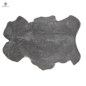 Australische Merino-Lammfell-Lockenwollschuhe Hausschuhe Aus Leder Naturgeschoren Hochwertig Maßgefertigt Tierfell - Product Image 3