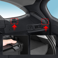 Housse de coffre rétractable avec logo personnalisé pour Subaru Outback 2021-2023 Accessoires utiles pour la décoration intérieure de la voiture