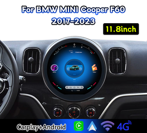 Autoradio tactile Krando 11,8'' pour BMW MINI Cooper F60 2017-2023, navigation GPS hors ligne, <span class=keywords><strong>CarPlay</strong></span> sans fil - Product Image 1