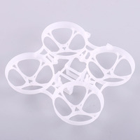 Modèle heureux Mobula7 V3 75mm 2S intérieur croisement jouet en plastique sans brosse quatre axes Whoop Rack modèle d'avion