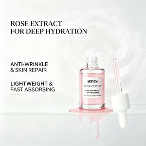 Suero Facial Vegano Personalizado con Extracto de Plantas, Hidratante, Antiarrugas, con Ácido Hialurónico y Rosa, Blanqueador y Antienvejecimiento - Product Image 5
