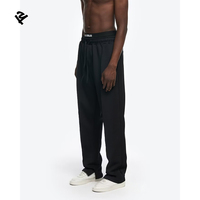 Pantalons de jogging pour homme, impression sérigraphique personnalisée, vente en gros, haute qualité, coupe droite