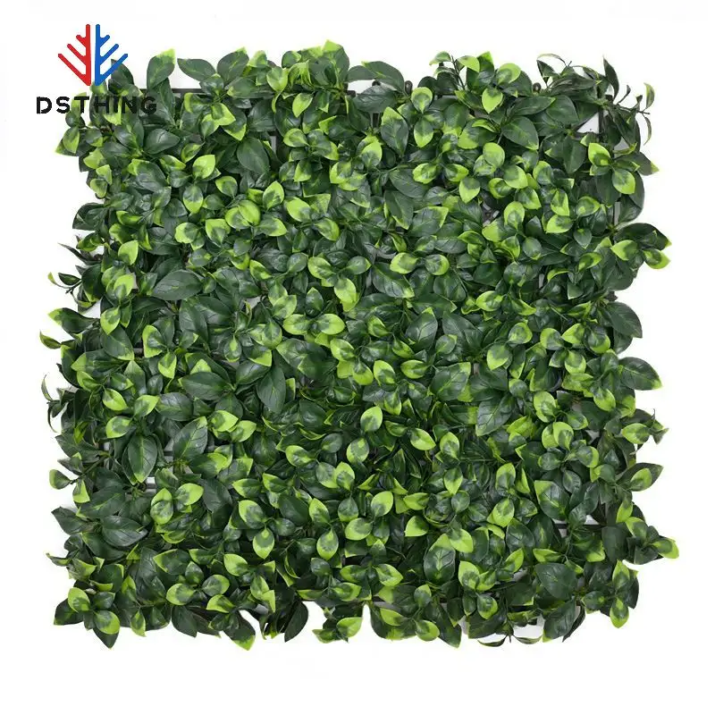 Dsthing Hoge Kwaliteit Plastic Tuin Decor Kunstmatige Hedge Buxus Green Panel Kunstmatige Gras Plant Muur