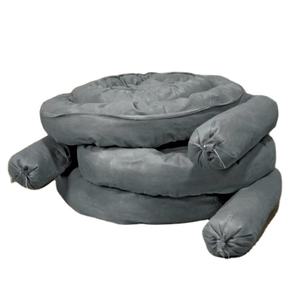 جورب امتصاص شامل رمادي اللون للاستجابة لانسكابات المواد الصناعية لتنظيف المصانع - Product Image 2