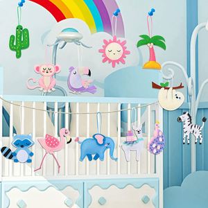 <span class=keywords><strong>Coola</strong></span> Kit da cucito Set di arti e mestieri per bambini Kit di attività fai da te regali giocattoli divertenti ed educativi Pre-perforati 12 animali tropicali - Product Image 5