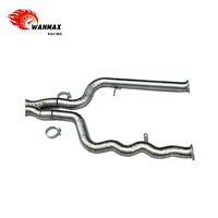 Système d'échappement Catback Valvetronic pour BMW G80 M3 G82 M4 S58 3.0T Performance, silencieux chromé avec embouts bleus