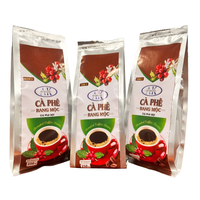 Café Robusta du Vietnam Torréfié 100% Meilleure Vente Bon Goût Certifié HACCP Emballage en Sac Plastique Qualité KHANG
