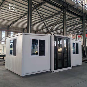 Casa Contenedor Prefabricada de Lujo, Económica y Pequeña, de 10 pies, Expandible, Portátil, Plegable y Móvil, Ideal para Campamentos - Product Image 1