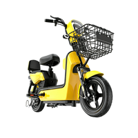 Bicicleta Eléctrica Urbana de Dos Ruedas para Adultos AFTFA 48V, Bicicleta Eléctrica de Ocio para la Ciudad