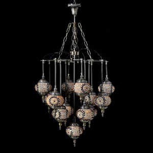 Lampadario in ambra colorato per lampade <span class=keywords><strong>a</strong></span> <span class=keywords><strong>sospensione</strong></span> per Hotel di medio oriente con lampada <span class=keywords><strong>a</strong></span> <span class=keywords><strong>sospensione</strong></span> per ristorante - Product Image 4