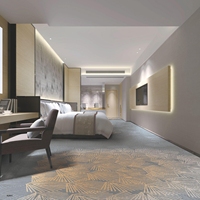 Tapis de banquets européens de 5 étoiles, résistant au feu, pour hôtel, à la main, pour couloir, pour chambres