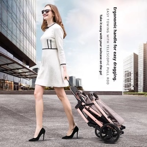 Poussette de voyage de luxe pour bébé avec siège <span class=keywords><strong>auto</strong></span>, poussette pour nouveau-né, poussette pliable, poussette pour enfants 3-en-<span class=keywords><strong>1</strong></span> - Product Image 2