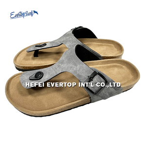 Meilleures pantoufles Design pour hommes, pantoufles d'extérieur pour hommes, pantoufles d'été de plage à <span class=keywords><strong>semelle</strong></span> en liège - Product Image 3