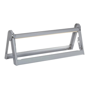 Jh-mech Tùy Chỉnh 24 "X 5" X 8 "Văn Phòng Đứng Cho Món Quà Bọc Grey Ổn Định Và Bền Carbon Thép Thủ Công Giấy Cuộn Dispenser Với Cutter - Product Image 4