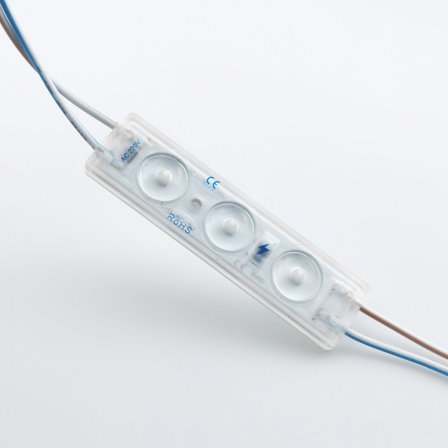 Led Module 160 Degree 3leds 3W IP66 High Voltage 220V ABS Injection Channel Letters Backlight SMD 2835 Led Module