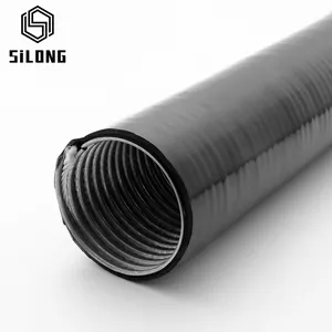 Waterproof And Flame Retardant Electrical Flexible Tube 12 Inch Corrugated Pipe