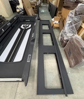 Kit de panneaux de porte arrière en cuir et ABS de luxe pour séparation intérieure TV, installation facile pour Mercedes-Benz Sprinter/V-Class