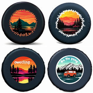 <span class=keywords><strong>LOGO</strong></span> et taille personnalisés couverture de pneu couverture de pneu couverture de roue - Product Image 6