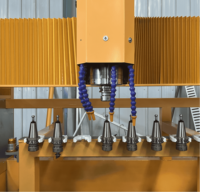 Machine de gravure CNC pour pierres tombales en granit et marbre, routeur CNC ATC 3 axes CA-1325 pour la gravure de pierres tombales