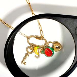 Colgante DIY de Acero Inoxidable Color Oro 18K Estilo Europeo Americano, con Diseño de Estrella de Mar y Tortuga, Chapado al Vacío con Zirconia, Moda Playa - Product Image 1